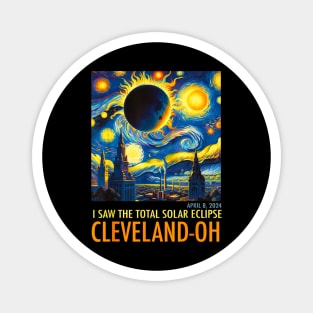 I saw the total eclipse Cleveland Ohio Magnet